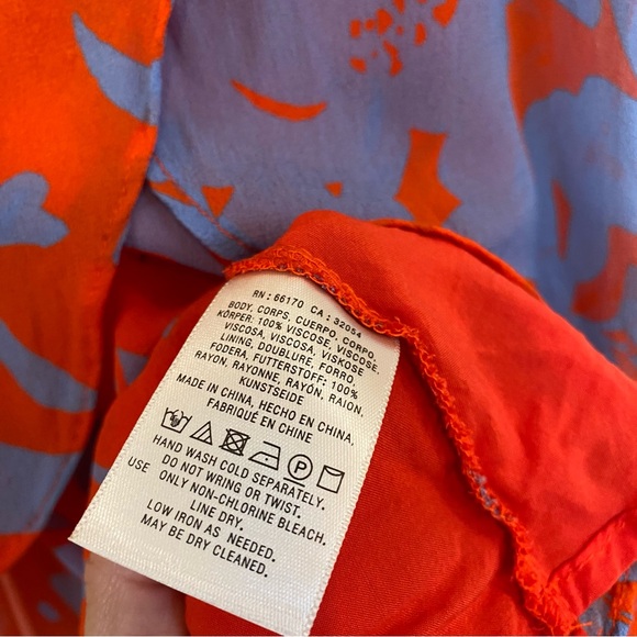 Maeve by Anthropologie St Lucia strappy flowy vacation ready top, size small - Picture 5 of 8